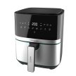 CECOTEC Cecofry Full Inox 5500 Pro - AirFryer / 03315 5.5 L Fekete