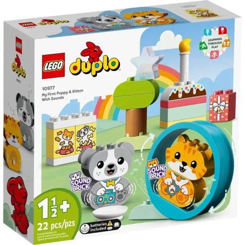 LEGO® DUPLO Első kutyusom és cicám
