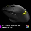 PREYON Falcon PFG27B Gaming egér, 12400 DPI, Fekete