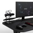 Gamer asztal SENSE7 Nomad Classic Desk, 140×60 cm Black color