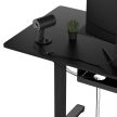 Állítható magasságú elektromos íróasztal Nojo 120x60 cm fekete