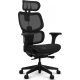 SENSE7 NOBU Ergonomikus irodai forgószék fekete