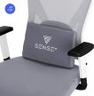 SENSE7 Tone Ergonomikus irodai szék, fehér és szürke
