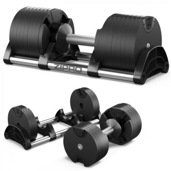 Súlyzó Zipro ROUND állítható súllyal 36 kg