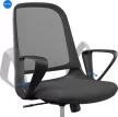 SENSE7 Sopty fekete irodai forgószék fekete