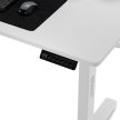 Állítható magasságú elektromos íróasztal Nojo 120x60 fehér