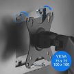HANG WALL ARM monitor asztali állvány, 17-32 hüvelykes