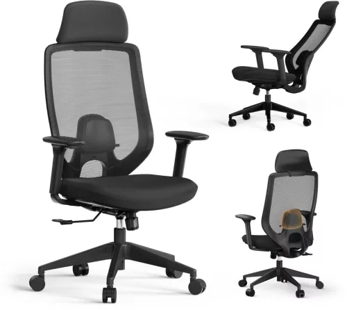 SENSE7 Nakai Ergonomikus irodai szék, hálós fekete