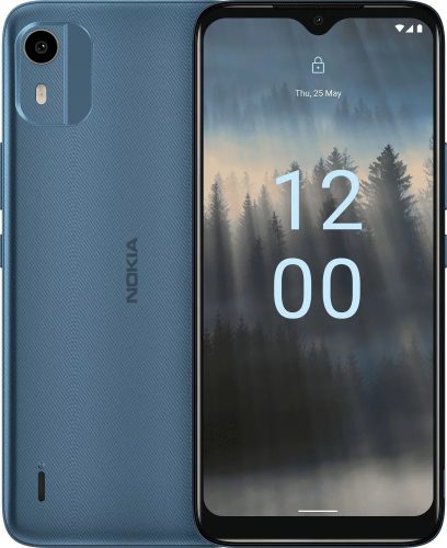 Nokia C12 64GB 2GB RAM Dual Mobiltelefon Cyan