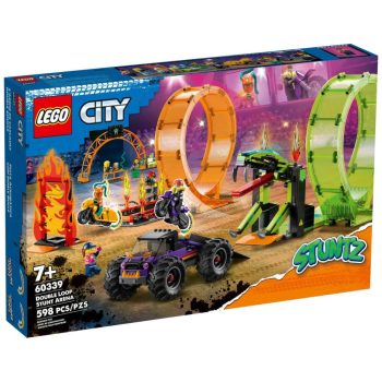 LEGO® City Kaszkadőr aréna dupla hurokkal