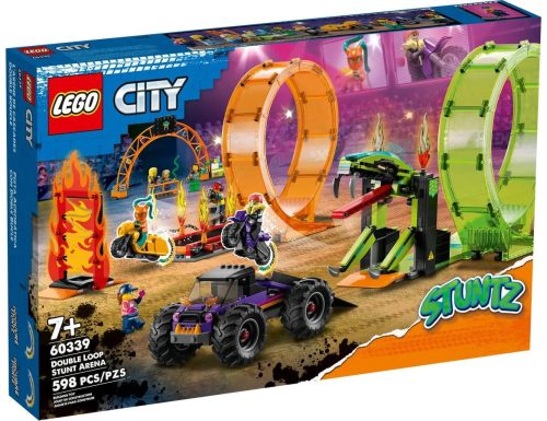 LEGO® City Kaszkadőr aréna dupla hurokkal