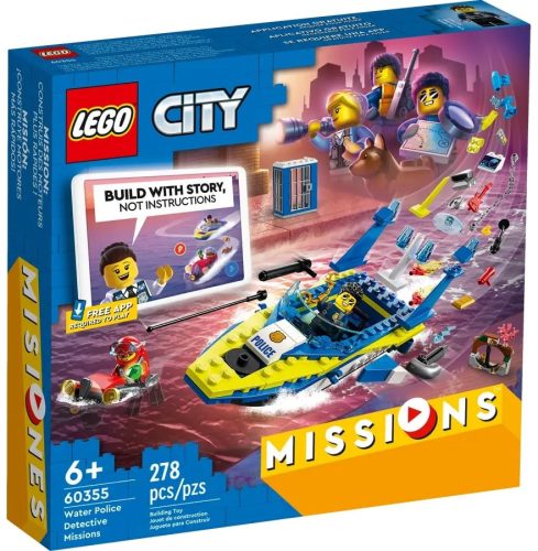 LEGO® City Vízirendőrség nyomozói küldetés