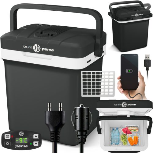 Peme elektromos hűtőláda, 22.9 literes