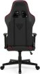 Gamer szék SENSE7 Spellcaster fotel fekete és piros.