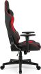 Gamer szék SENSE7 Spellcaster fotel fekete és piros.