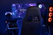 Gamer szék SENSE7 Spellcaster fotel fekete és szürke.