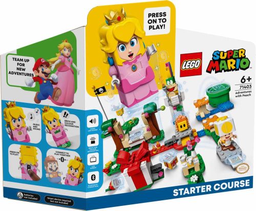LEGO® Super Mario Peach kalandjai kezdőpálya
