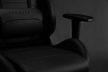Gamer szék SENSE7 Vanguard- bőr, fekete