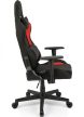Gamer szék SENSE7 Spellcaster szövet fotel, fekete-piros. 