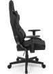 Gamer szék SENSE7 Spellcaster szövet fotel, fekete és szürke.