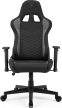 Gamer szék SENSE7 Spellcaster szövet fotel, fekete és szürke.