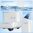 HOMCOM Mobil klíma 12 000 BTU inverter technológiával, klímaberendezés 60°-os forgatási funkcióval, fehér