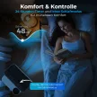 HOMCOM Mobil klíma 12 000 BTU inverter technológiával, klímaberendezés 60°-os forgatási funkcióval, fehér