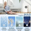 HOMCOM hordozható klímaberendezés 9000 BTU, 4 az 1-ben hordozható klímaberendezés hűtéssel, fehér 