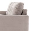 HOMCOM Sarokkanapé 3 személyes, vászonhatású, megfordítható heverő, világosszürke