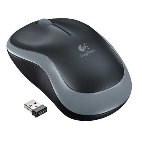 Logitech egér M185 vezeték nélküli optikai szürke