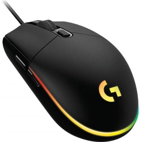 Logitech egér G102 LIGHTSYNC fekete
