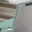 Vinsetto irodai szék, hintafunkcióval, vastagon párnázott, ergonomikus, zöld 