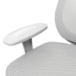 Vinsetto irodai szék, ergonomikus íróasztali szék forgófunkcióval, állítható magasságú, szürke