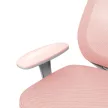 Vinsetto irodai szék, ergonomikus íróasztali szék forgófunkcióval, állítható magasságú, rózsaszín