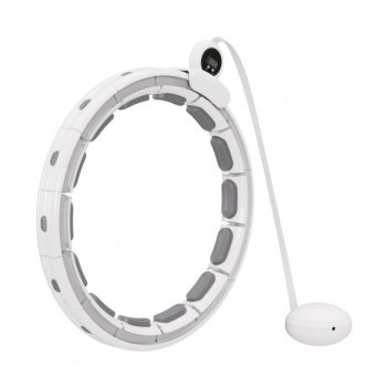   Gimnasztikai edző karika, emu  24 külön levehető láncszem, állítható átmérő LCD panel, fehér