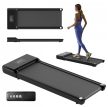 Elektromos futópad kényelmes kompakt fekete 