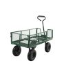 Kerti kocsi, Kézikocsi , maximális terhelés 350 kg, talicska, platós kocsi, nehéz anyagok szállításához, csúszásmentes szivacsos fogantyúval
