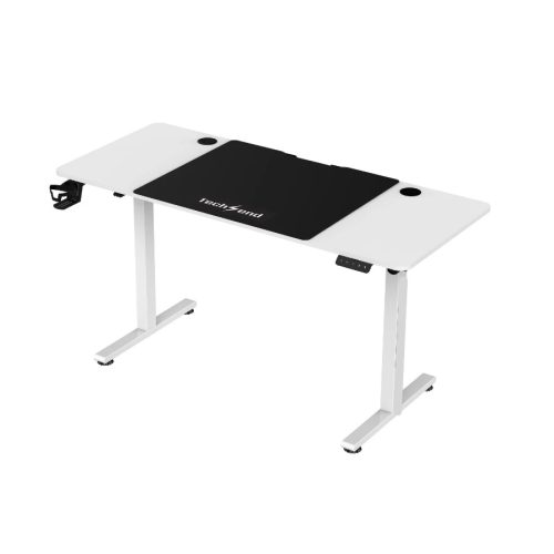 Állítható magasságú íróasztal 160 x 60-75 cm fehér