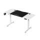 Állítható magasságú íróasztal 160 x 60-75 cm fehér