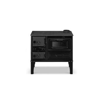 Hunor 304-U fekete sparhelt ( jobbos ) 