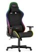 Gamer szék mesh RGB LED fekete