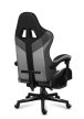 Gamer szék, Force, lábtartóval szürke