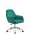 Irodai forgószék, puha szivaccsal, kényelmes párna , velvet , zöld