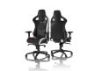 Noblechairs EPIC Gamer szék  PU Bőr párnázott ülés fekete, fehér