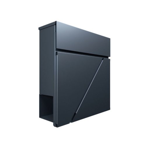 Modern, postaláda Időjárásálló, kültéri antracit