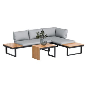 Gregman kültéri bútor szett, ülőgarnitúra loft