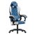 Gamer szék, forgó, ergonómikus, kék