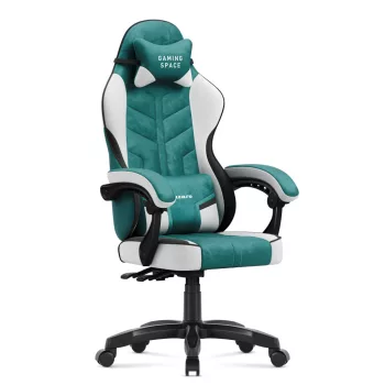 Force Gamer szék, forgó, ergonomikus, zöld