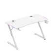 Gamer asztal, 120 x 60 cm, fehér