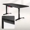 Gamer asztal 160 cm x 75 cm fekete